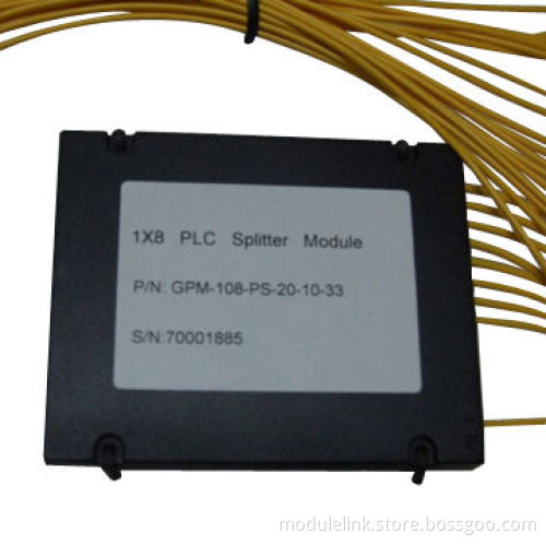 1x8 PLC Splitter with Rack